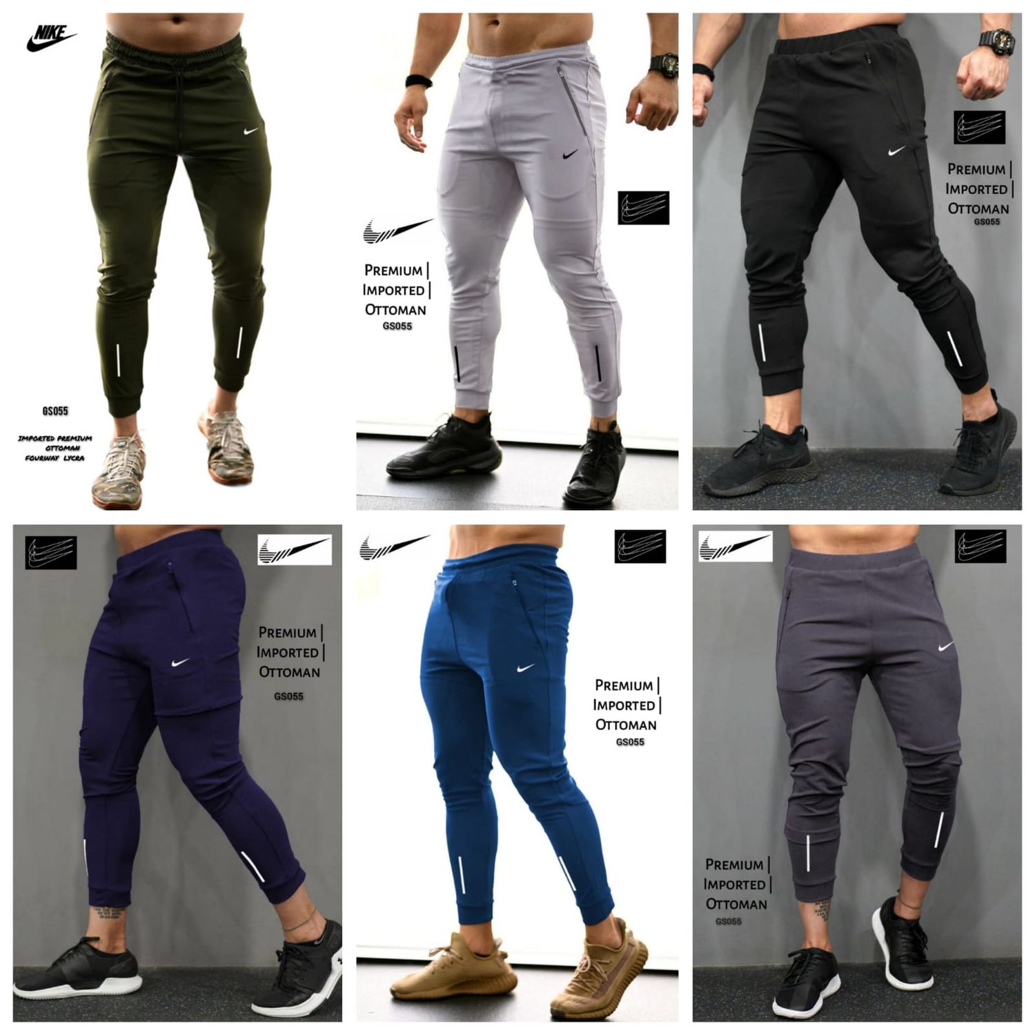 NIKE Premium Quality 4 Way Lycra Men&#39;s Track Pant - 50 Pc