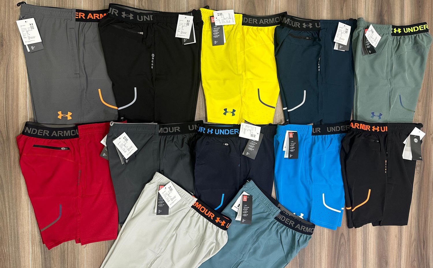 UNDERARMOUR NS Lycra Men&#39;s Shorts - 100 Pc