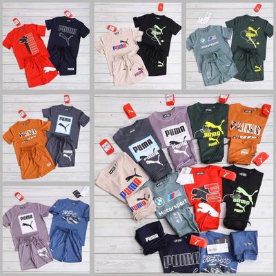 PUMA Premium Quality  (UNISEX) BOYS&amp;GIRLS Kids CO-ORDS - 64 Set