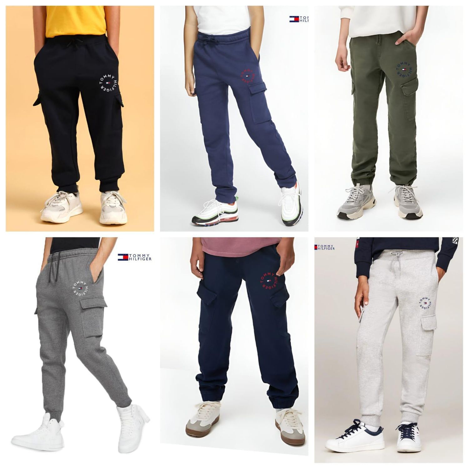 TOMMY PREMIUM QUALITY BOYS KIDS CARGO PANT - 64 PC
