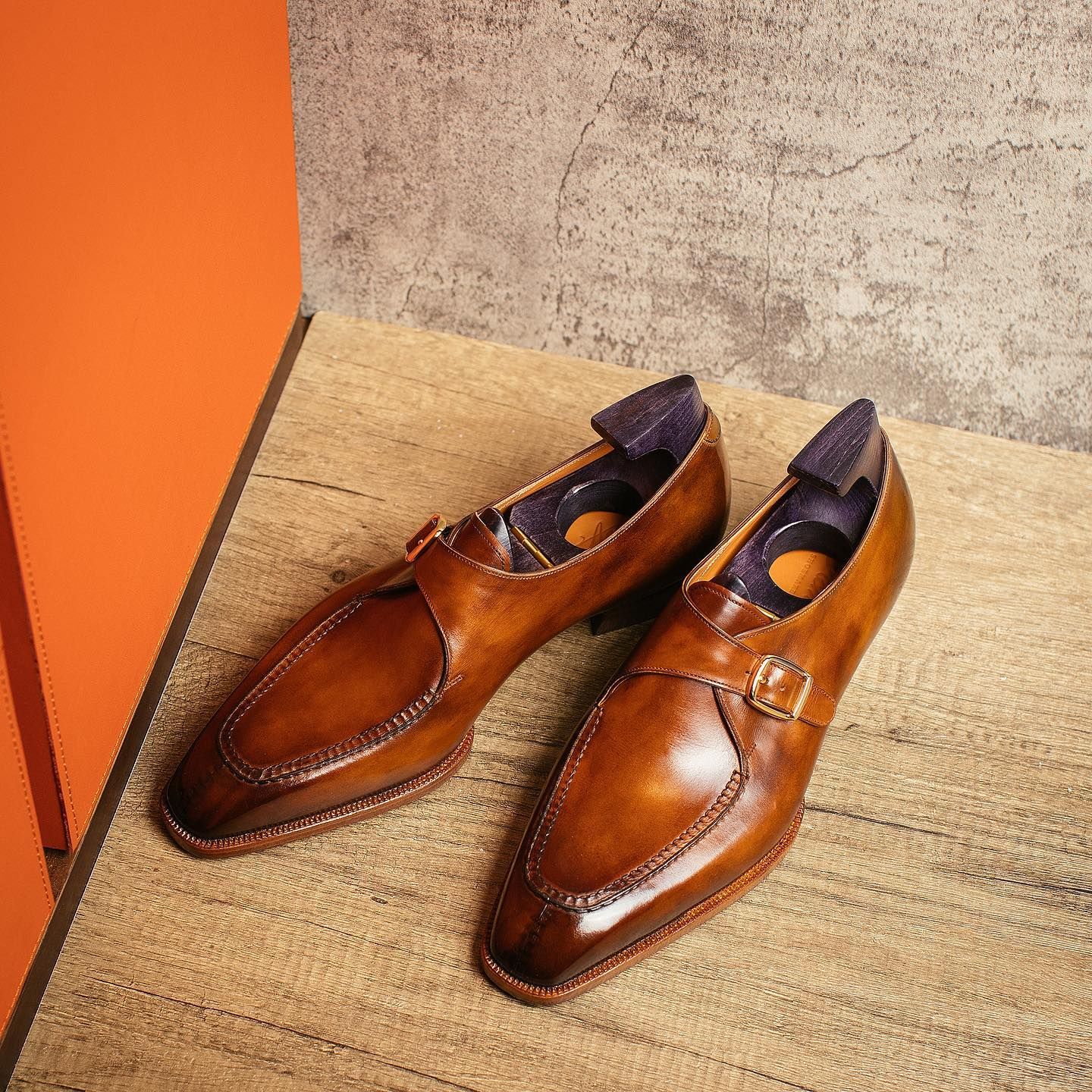 Men’s Monk Strap Shoes - 24 pair