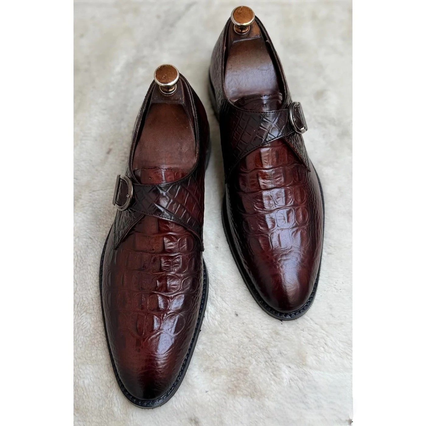 Men’s Monk Strap Shoes - 24 pair