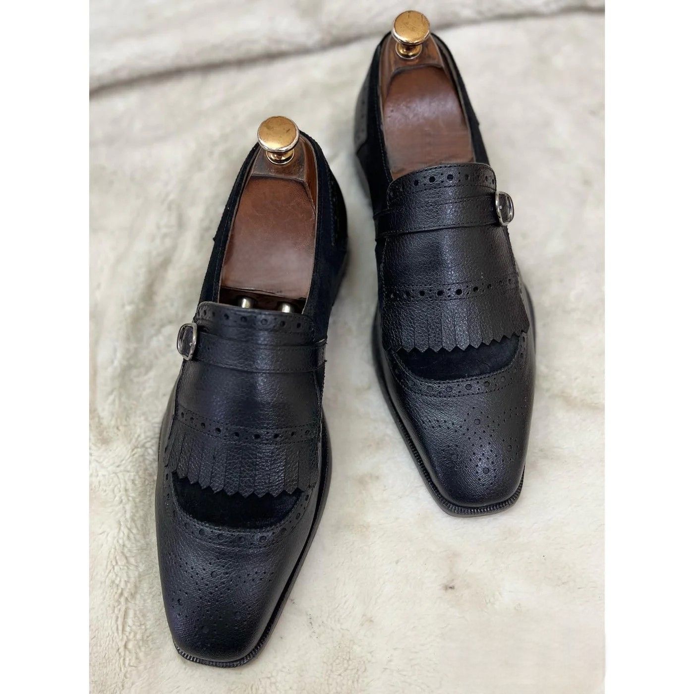 Men’s Monk Strap Shoes - 24 pair