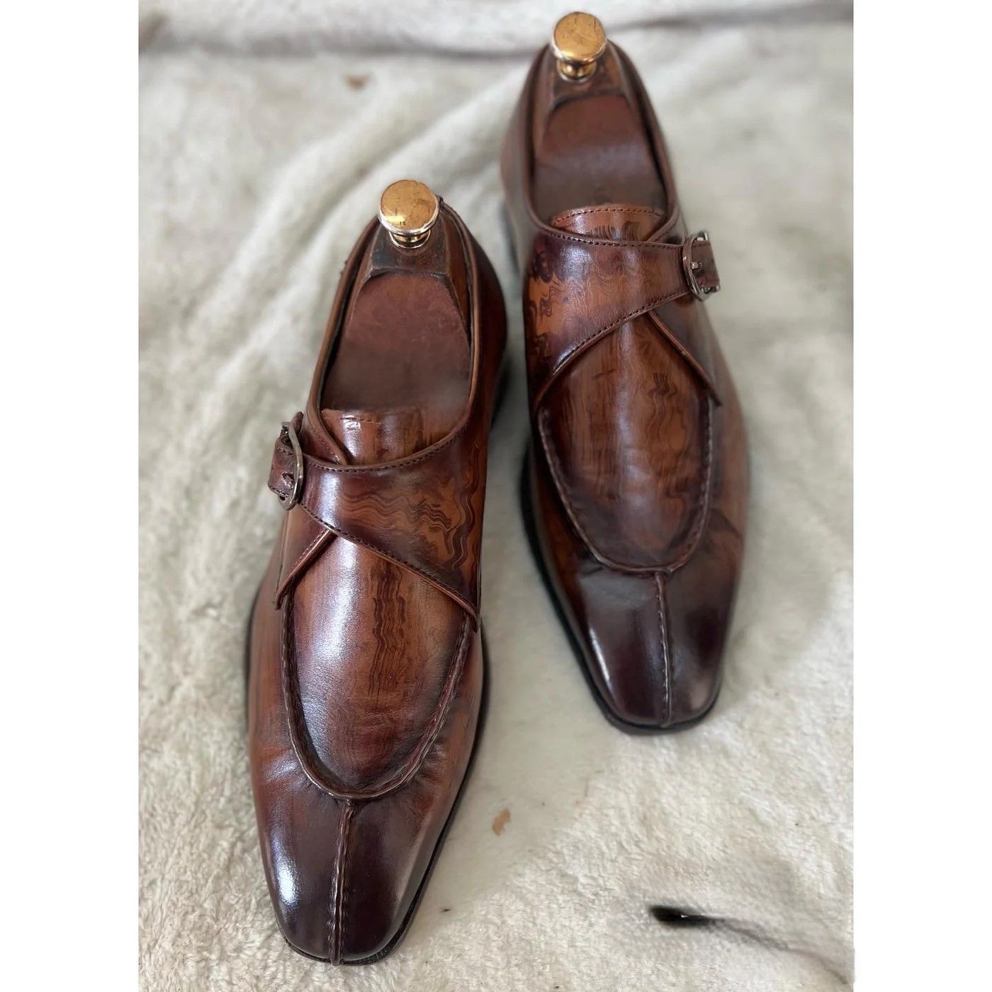 Men’s Monk Strap Shoes - 24 pair