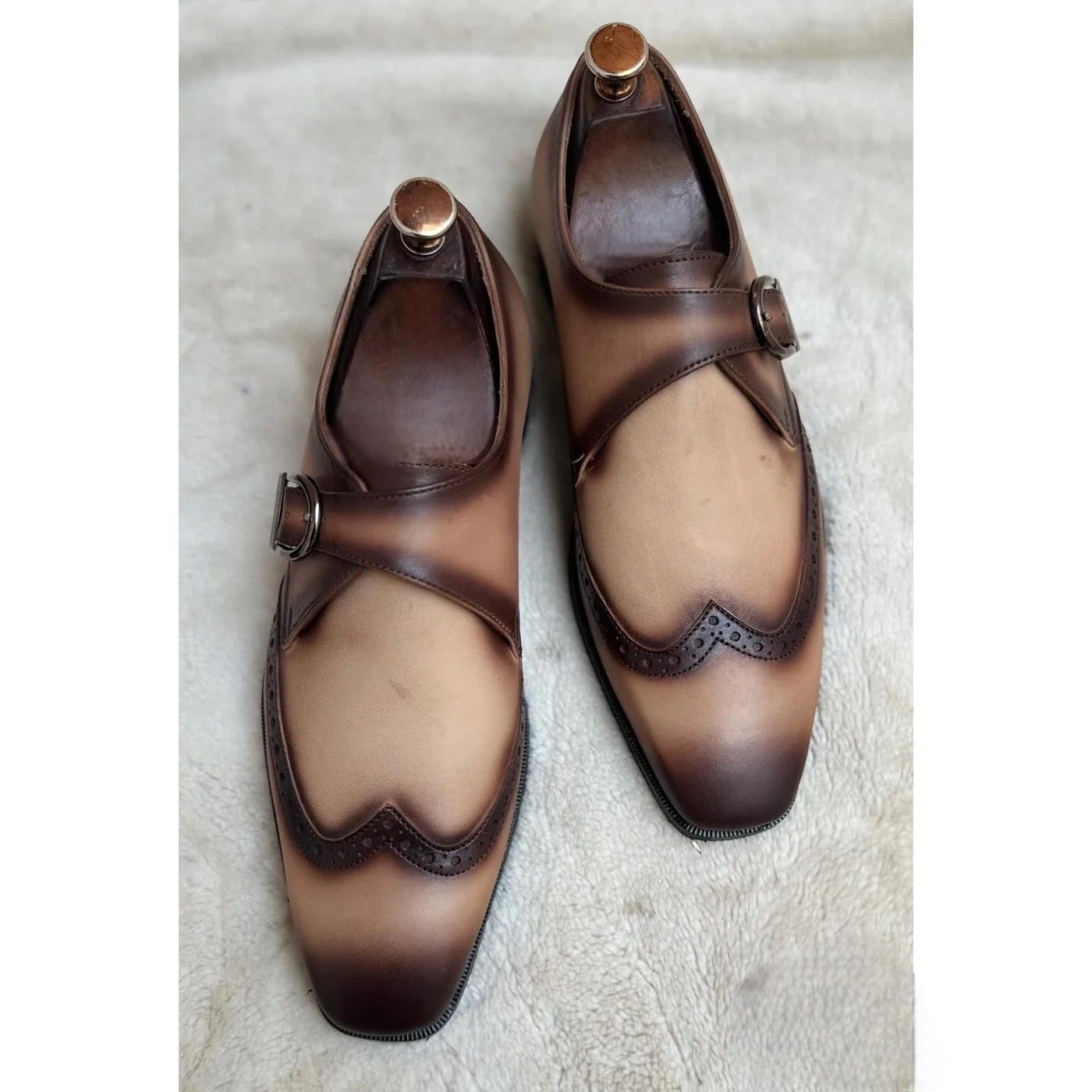 Men’s Monk Strap Shoes - 48 pair