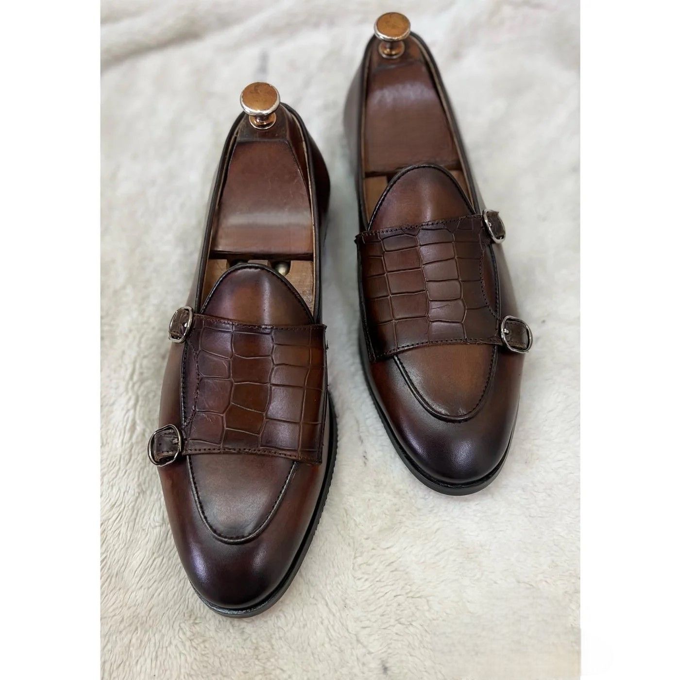 Men’s Monk Strap Shoes - 48 pair