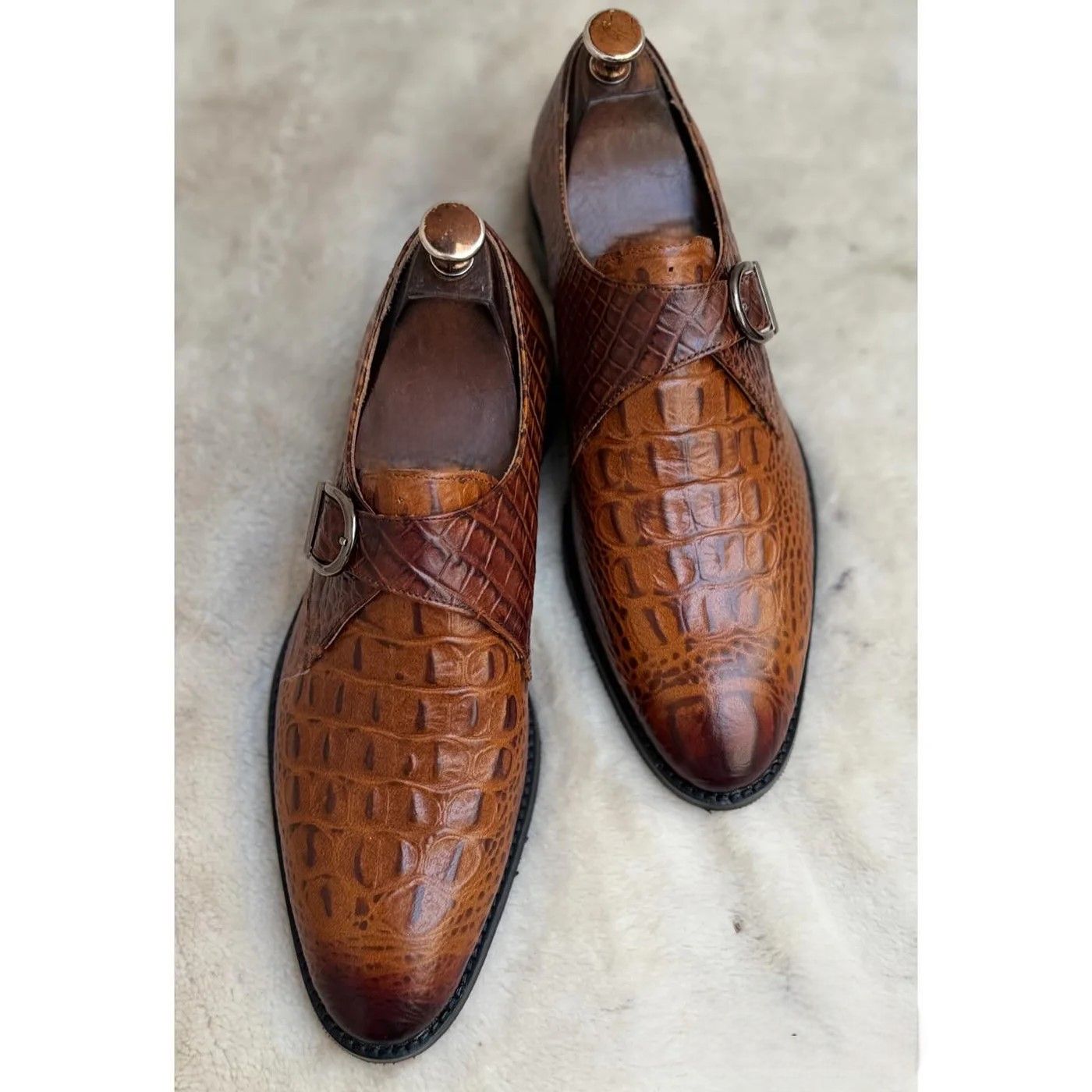 Men’s Monk Strap Shoes - 24 pair
