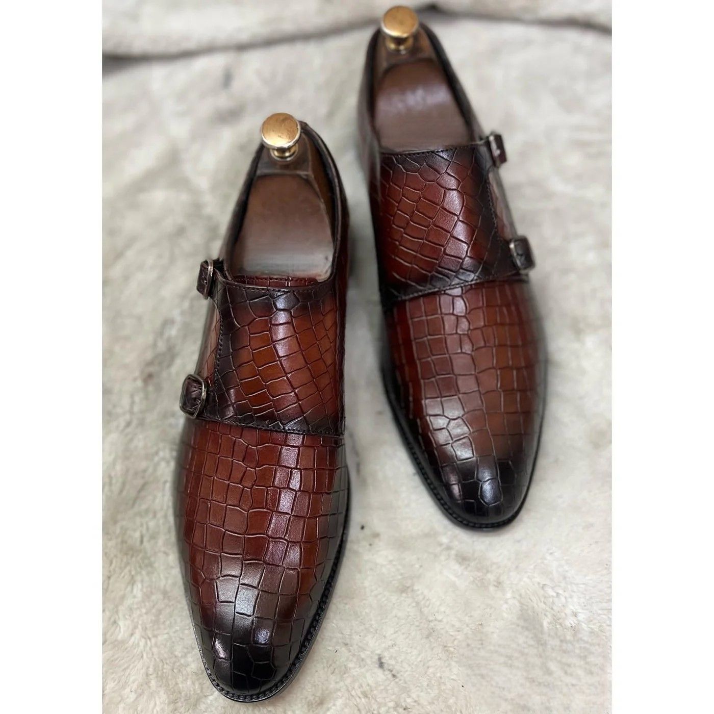 Men’s Monk Strap Shoes - 48 pair