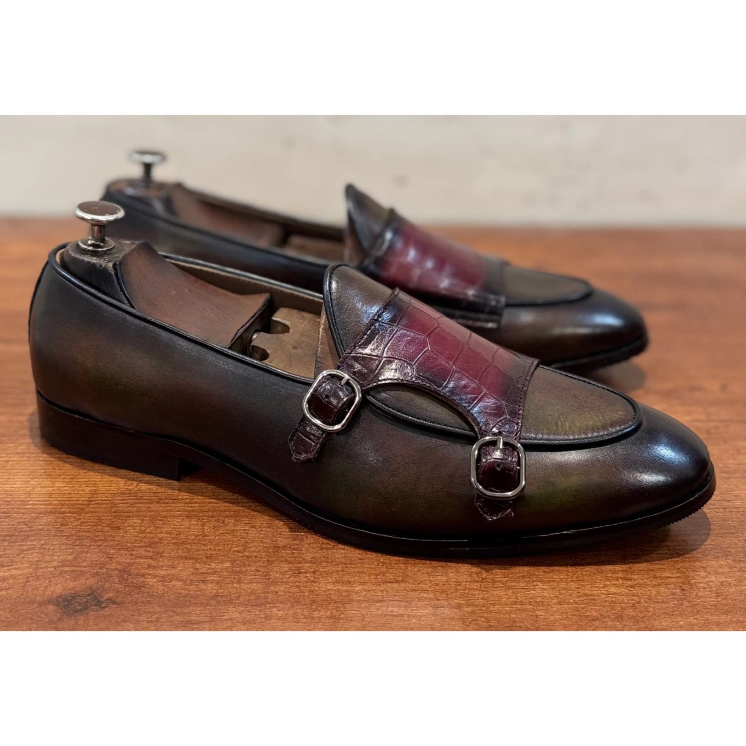 Men’s Monk Strap Shoes - 48 pair