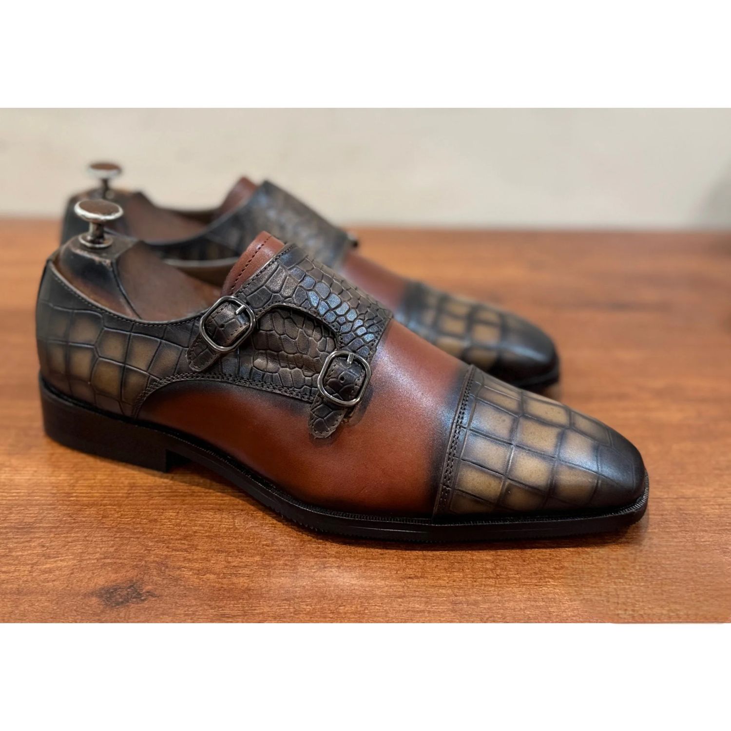 Men’s Monk Strap Shoes - 48 pair
