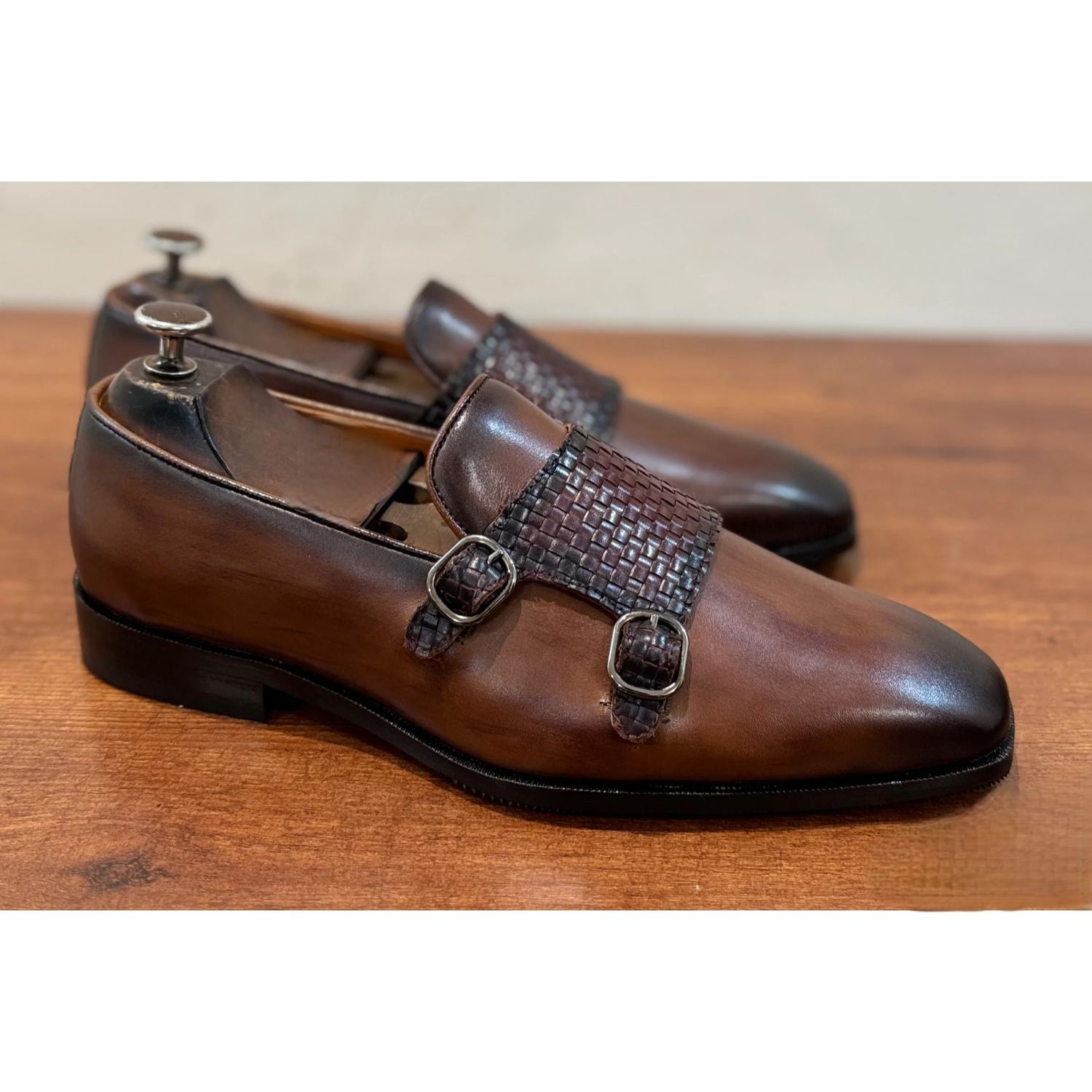 Men’s Monk Strap Shoes - 24 pair