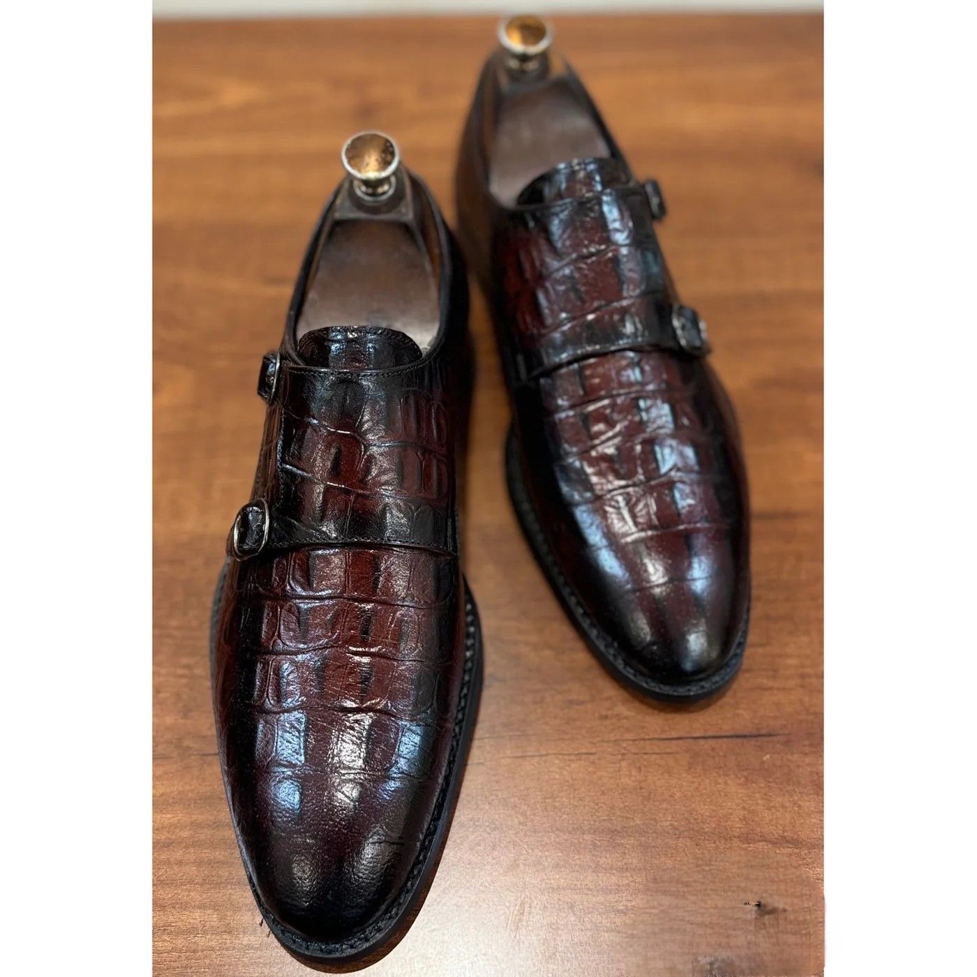 Men’s Monk Strap Shoes - 24 pair