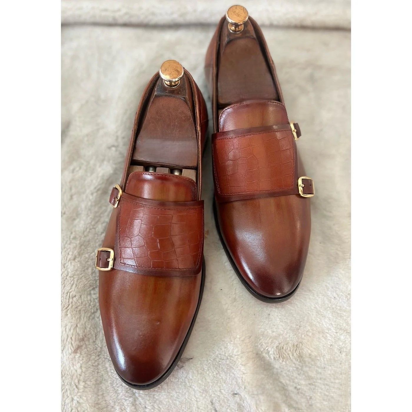 Men’s Monk Strap Shoes - 48 pair