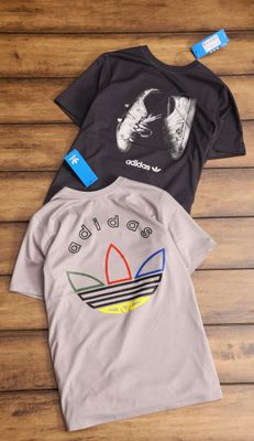 adidas Premium Quality Lycra Round Neck Half Sleeve Men&#39;s T-shirt - 43 Pc
