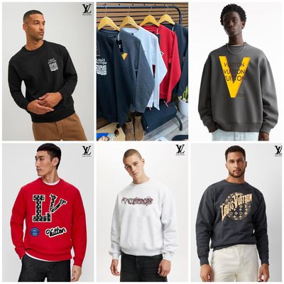 LOUIS VUITTON Premium Quality Full Sleeve Men&#39;s Sweatshirt - 42 Pc