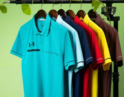 UNDAR ARMOUR Premium Quality Half Sleeve Men&#39;s Polo T-shirt - 52 Pc