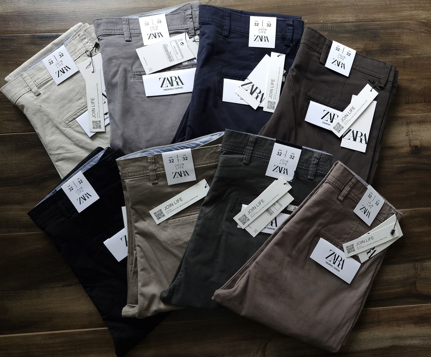 ZARAMAN Premium Quality Cotton 6 Pocket Men&#39;s Cargo Pant - 61 Pc