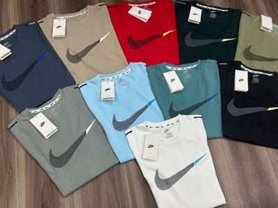 NIKE Premium Quality Dri-Fit Round Neck Half Sleeve Men&#39;s T-shirt - 70 Pc