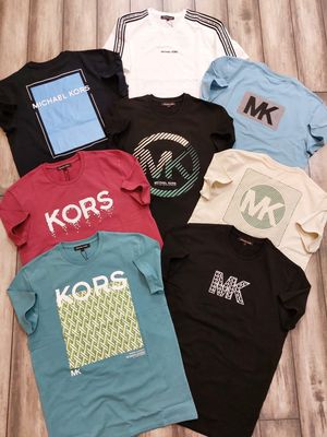 ​Michael Kors Premium Quality Cotton Round Neck Half Sleeve Men&#39;s T-shirt - 68 Pc