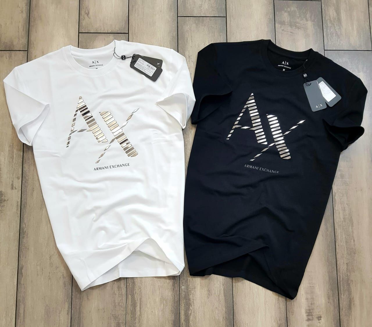 Armani Exchange Premium Quality Cotton Crew Neck Half Sleeve Men&#39;s T-shirt - 36 Pc