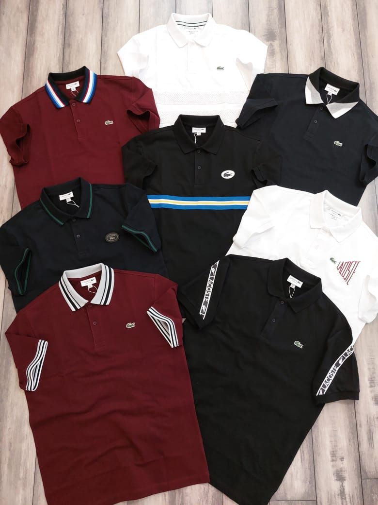 Men&#39;s Branded Premium Quality Collar Neck Half Sleeve Men&#39;s Polo T-shirt - 60 Pc