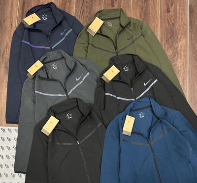 Nike ​Premium Quality Imported NS Terry Collar Neck Full Sleeve Men&#39;s Jackets - 52 Pc