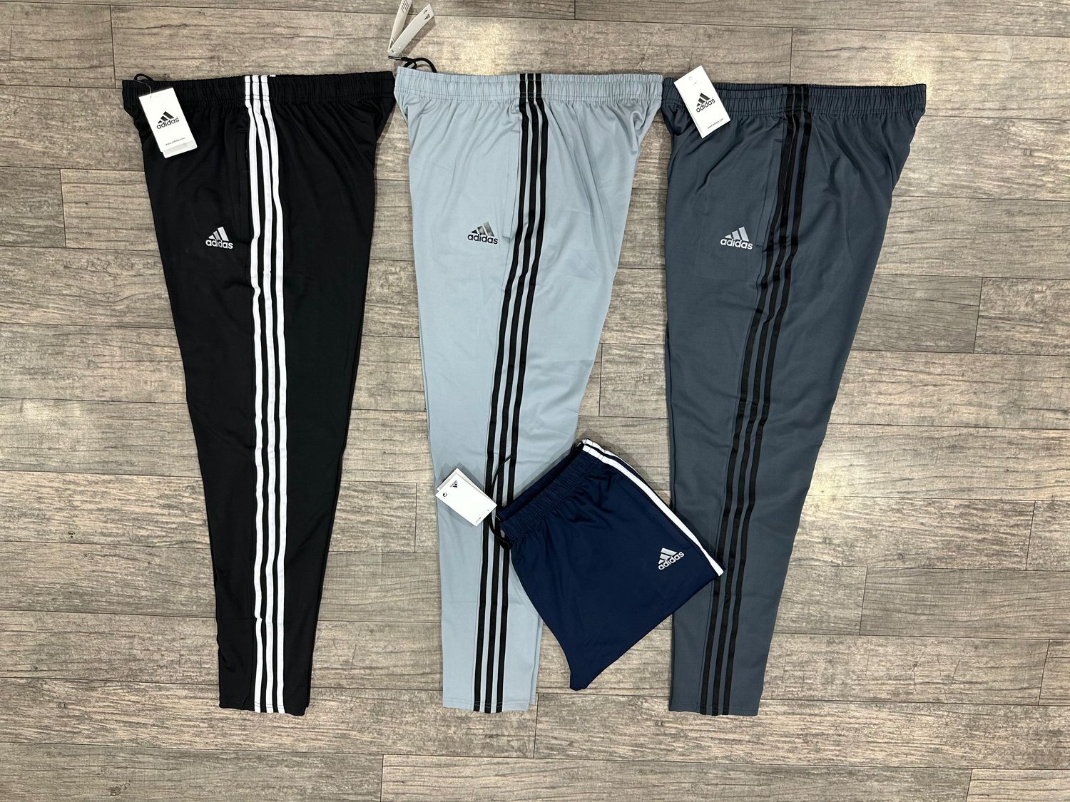 Adidas ​Premium Quality 4Way Lycra Big Size Dri-fit Men&#39;s Tracks - 43 Pc