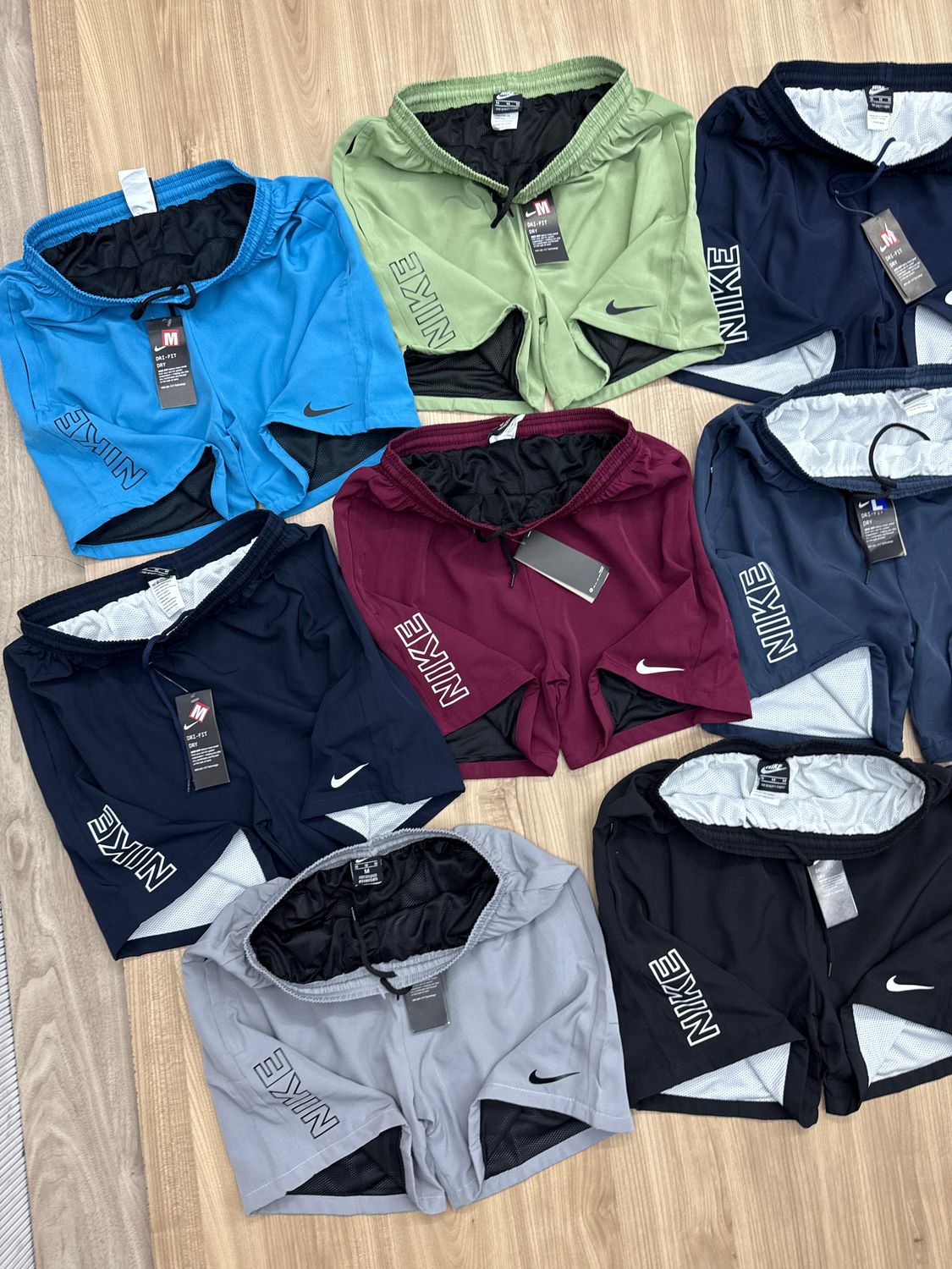 NIKE Premium Quality Ultra Soft Neted Ns Lycra Men&#39;s Shorts - 38 Pc