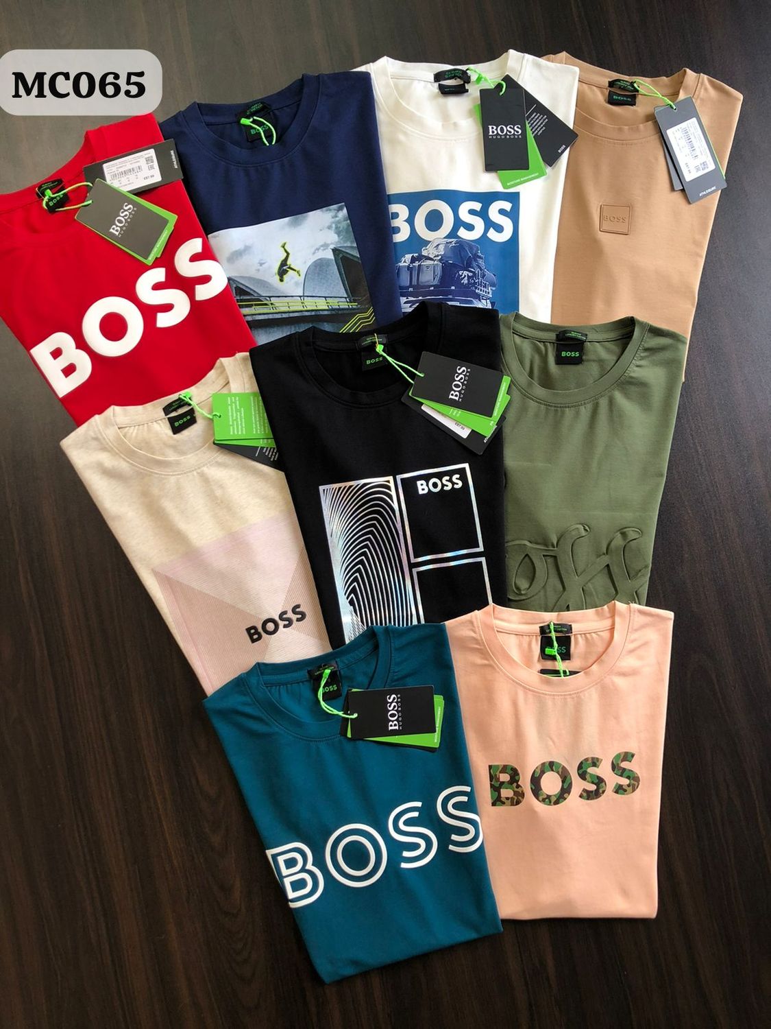 Hugo Boss Premium Quality Round Neck Half Sleeev Men&#39;s T-shirt - 40 Pc