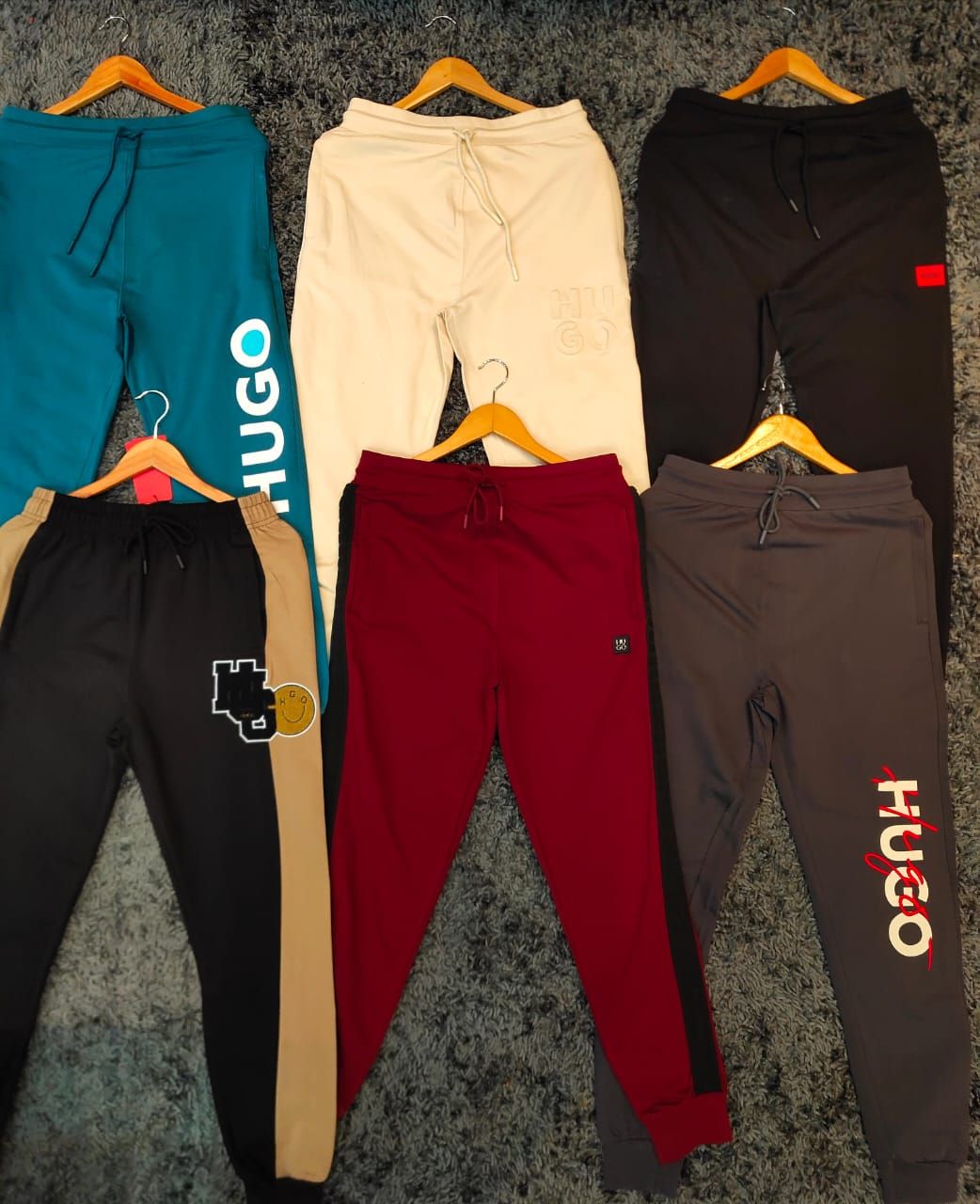 HUGO Premium Quality Cotton Men&#39;s Joggers - 26 Pc