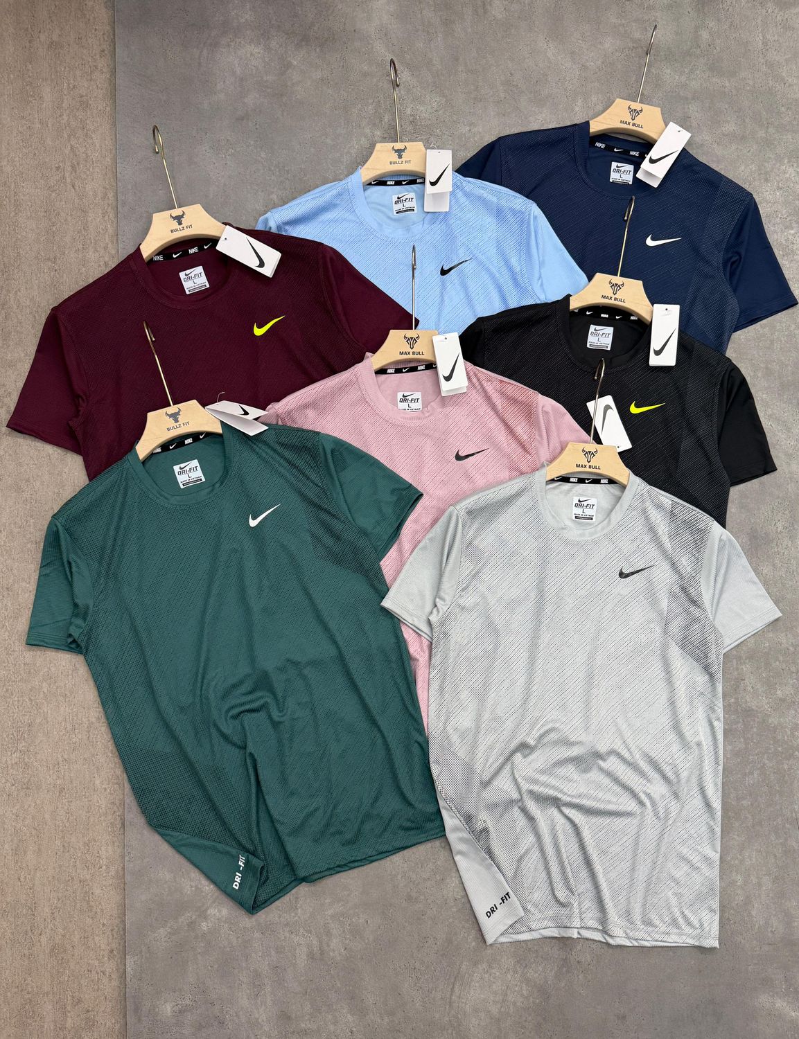 NIKE Premium Quality Lycra Round Neck HaLf Sleeve Men&#39;s T-shirt - 50 Pc