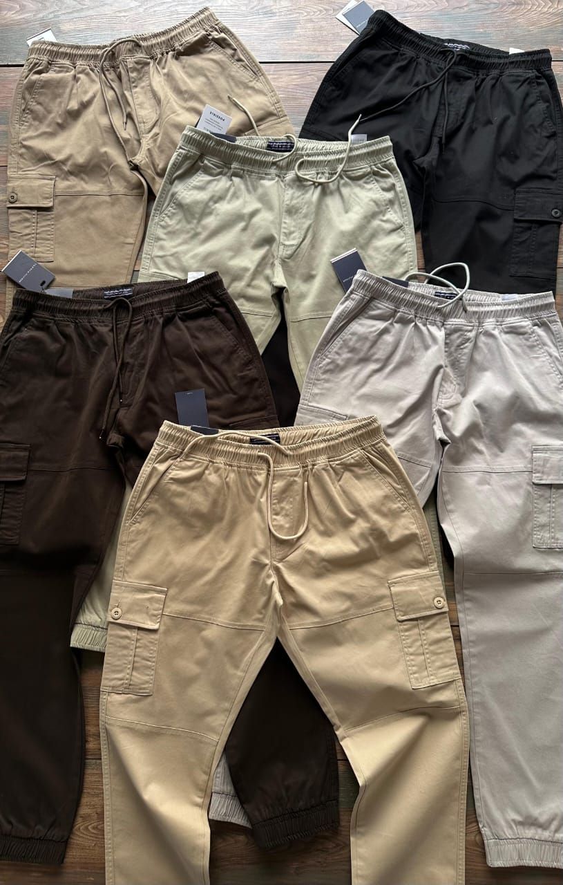 ​TOMMY HILFIGER Premium Quality Men&#39;s Cargo Joggers - 45 Pc