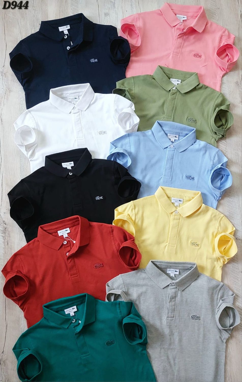 Men&#39;s Branded Premium Quality Collar Neck Half Sleeve Men&#39;s Polo T-shirt - 43 Pc