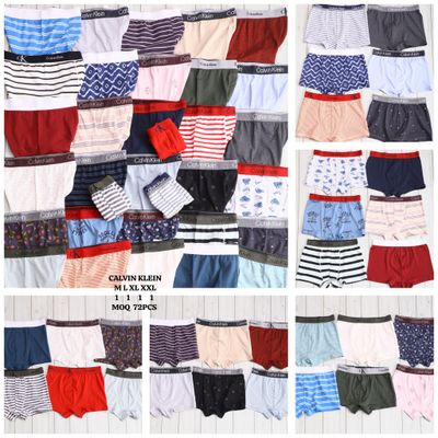 ​Calvin Klein Premium Quality Cotton Lycra Men&#39;s Trunks - 72 Pc