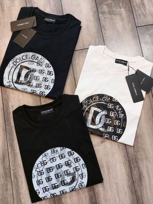 ​Dolce &amp; Gabbana Premium Quality Cotton Round Neck Half Sleeve Men&#39;s T-shirt - 52 Pc