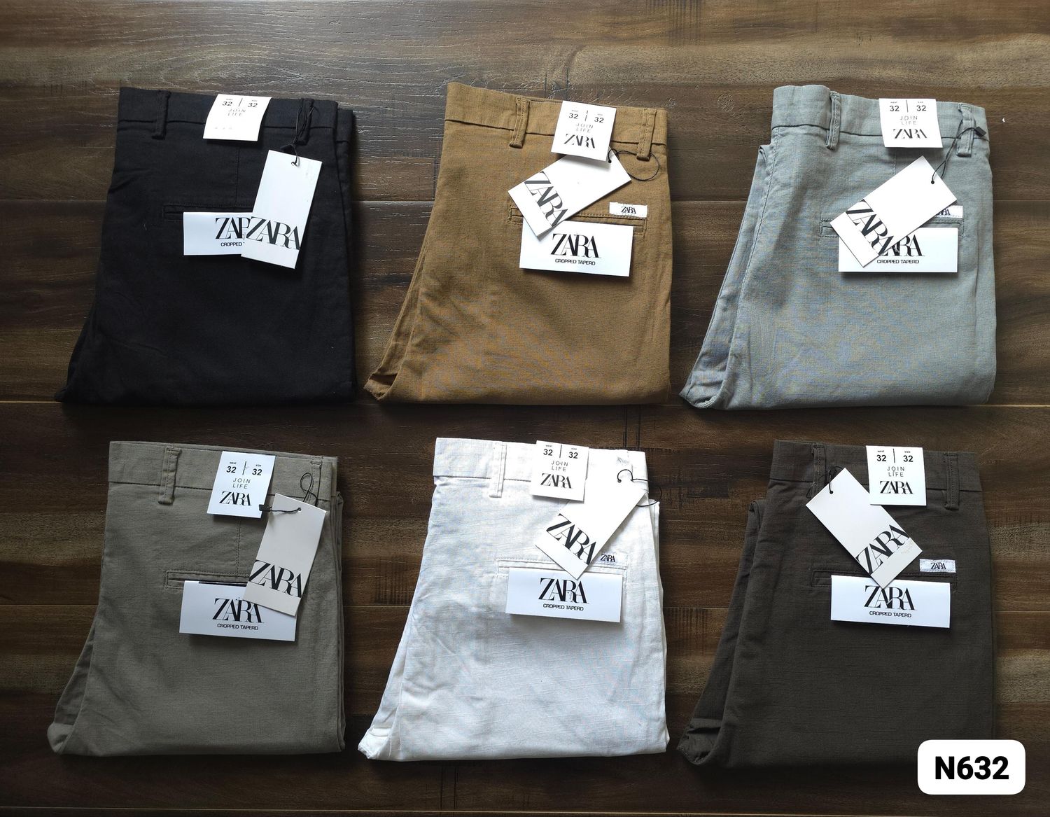 ZARAMAN Premium Quality Cotton Linen Ankel Fit Men&#39;s Pant - 45 Pc