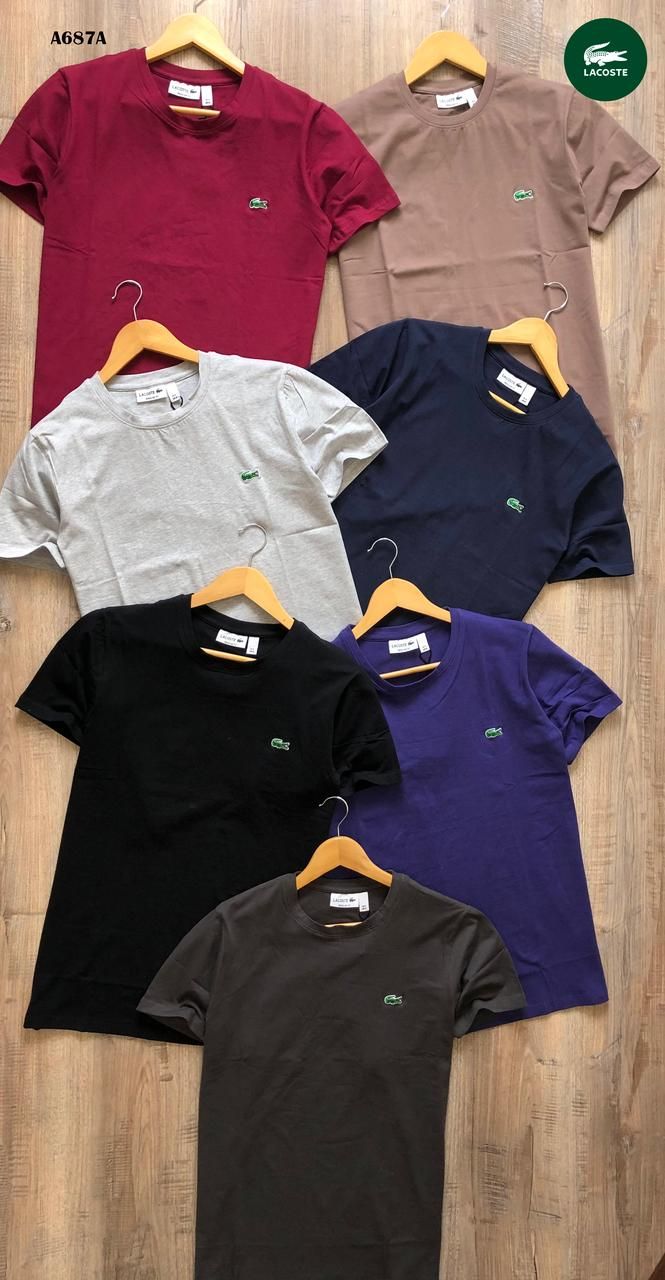 Men&#39;s Branded Premium Quality Cotton Round Neck Half Sleeve Men&#39;s T-shirt - 64 Pc