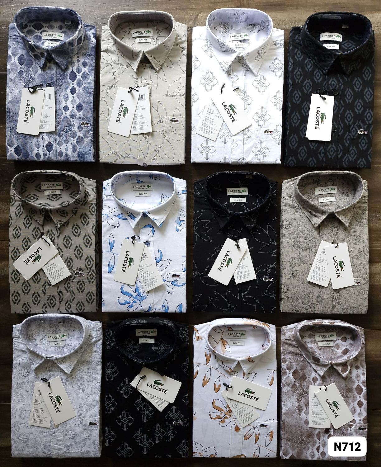 Men&#39;s Branded Premium Quality Cotton Linen Collar Neck Full Sleeve Men&#39;s Shirt - 50 Pc