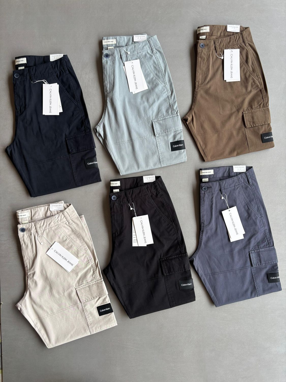 ​CALVIN KLEIN Premium Quality Regular Straight Fit Men&#39;s Cargo Pant - 50 Pc