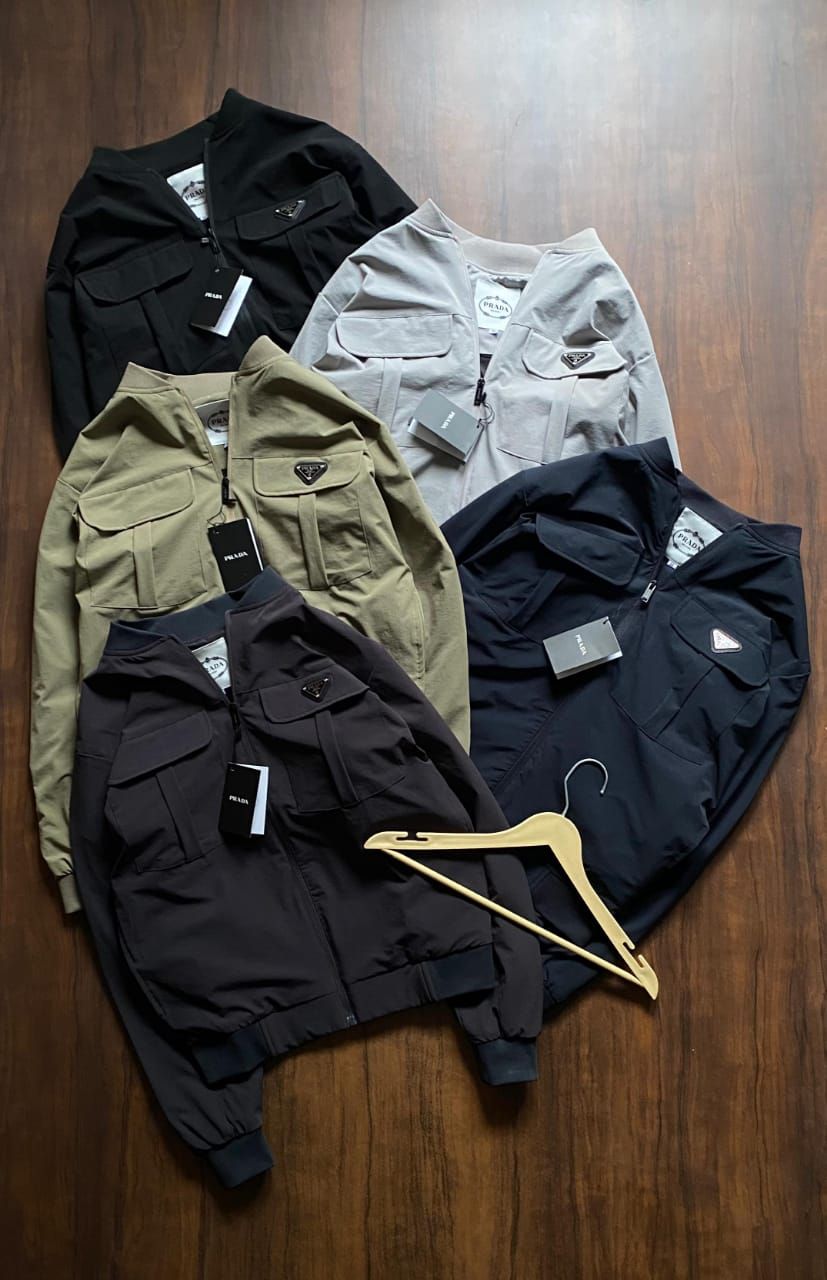 ​PRADA Premium Quality Lycra Double Flap Pockets Men&#39;s Jecket - 20 Pc