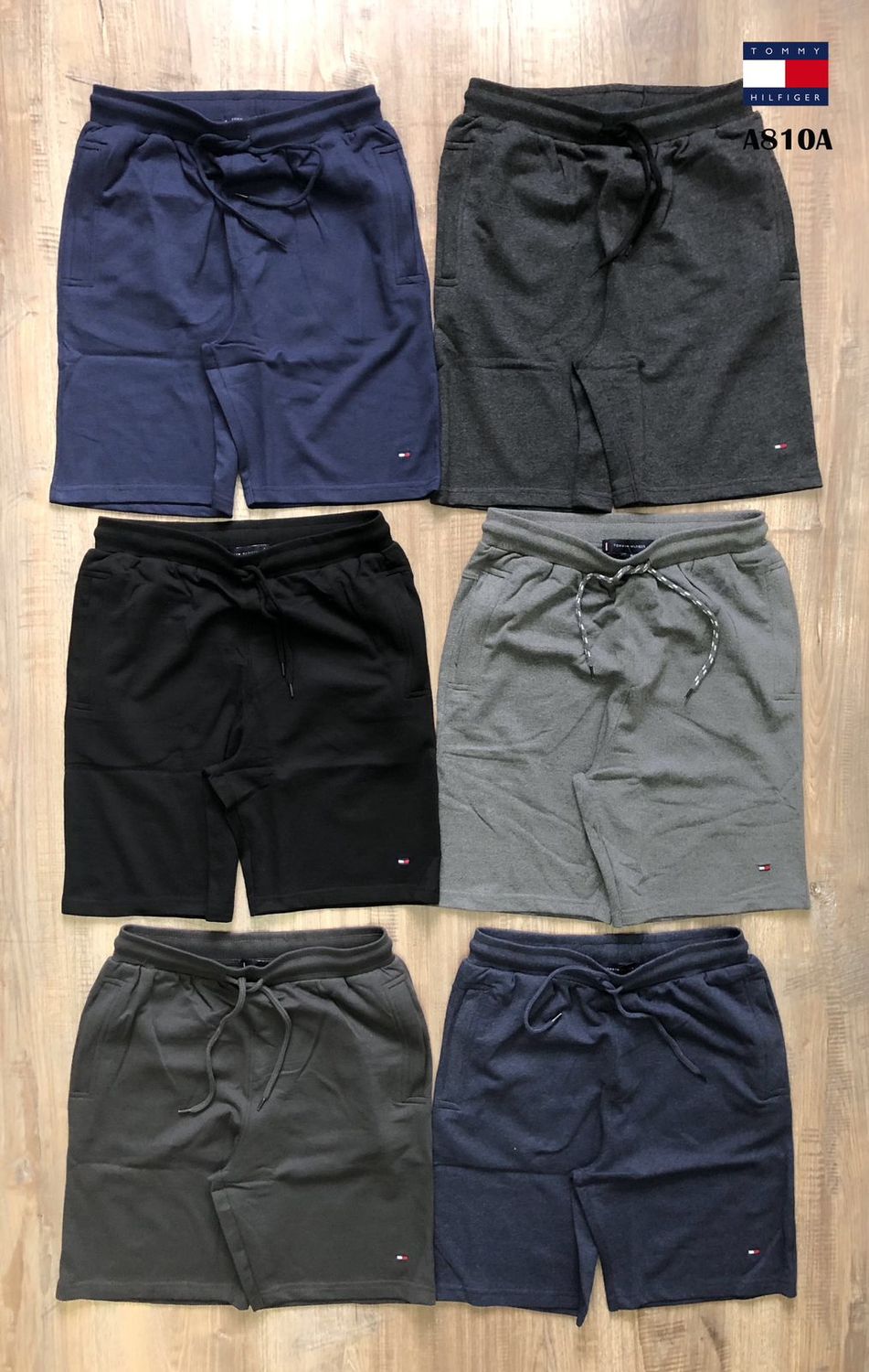TOMMY HILFIGER Premium Quality Cotton Men&#39;s Shorts - 54 Pc