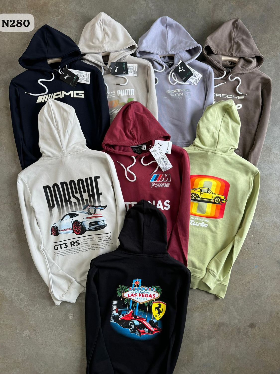 Puma Premium Quality Cotton Full Sleeve Men&#39;s Hoodies - 35 Pc