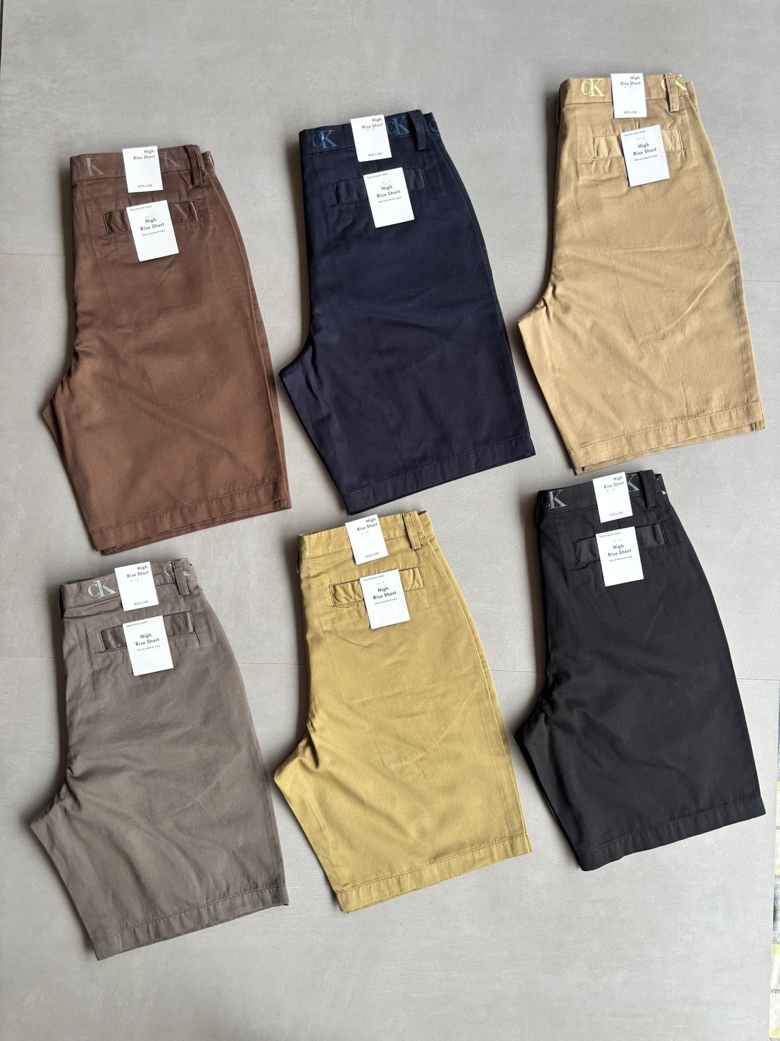 ​CALVIN KLEIN Premium Quality Cotton Lycra Men&#39;s Shorts - 49 Pc