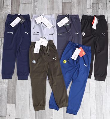PUMA Premium Quality (UNISEX) Boy&#39;s &amp; Girl&#39;s Dry Fit Lycra Kids&#39;s Track Pant - 40 Pc
