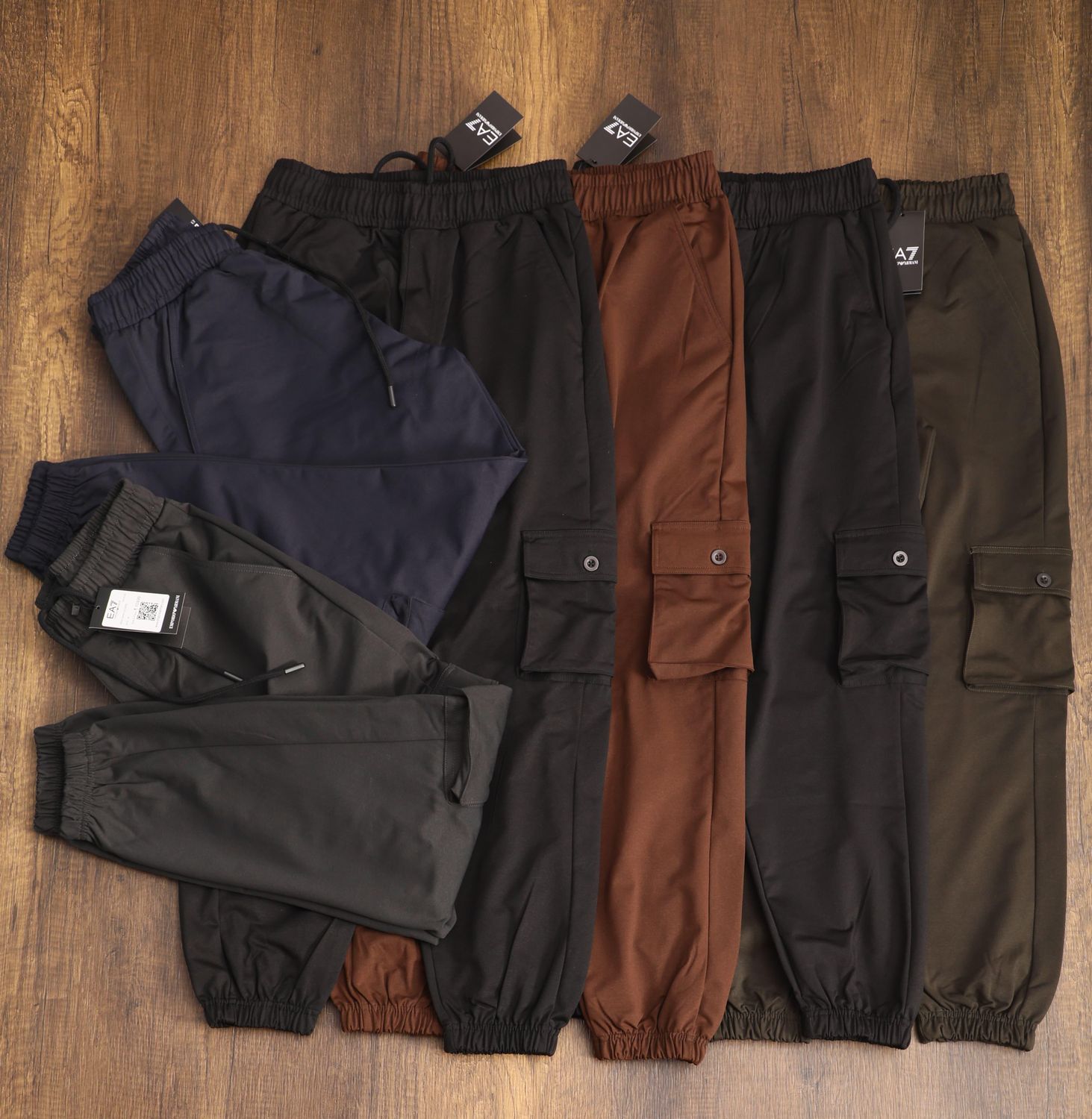 ​ARMANI EXCHANGE Premium Quality Stretchable Men&#39;s Cargo Pant - 25 Pc