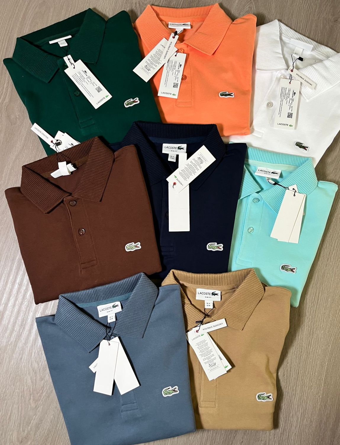 Men&#39;s Branded Premium Quality Collar Neck Half Sleeve Men&#39;s T-shirt - 76 Pc