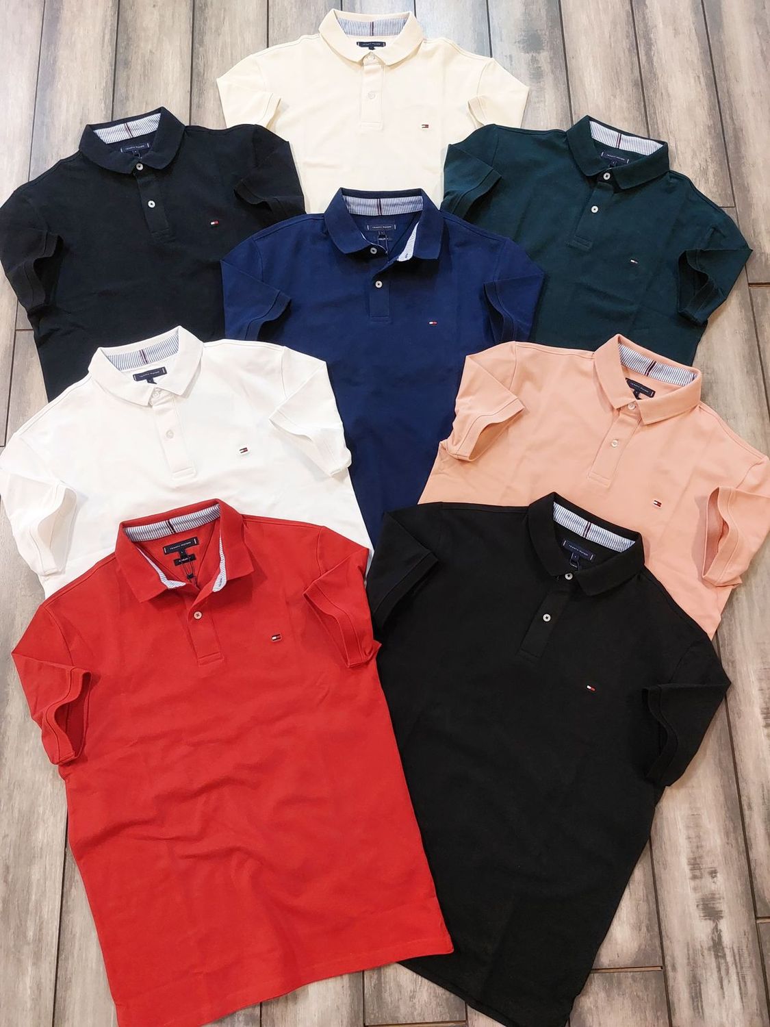 Tommy Premium Quality Collar Neck Half Sleeve Men’s Polo T-Shirts - 60 Pc