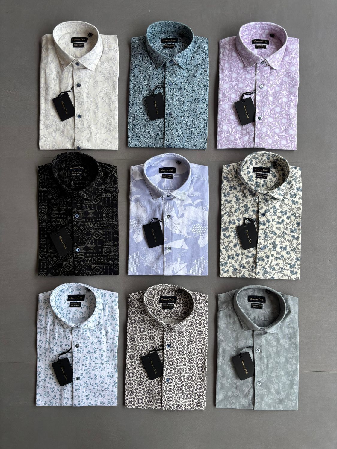 ​MASSIMO DUTTI Premium Quality Cotton Oxford Full Sleeve Men&#39;s Shirt - 70 Pc