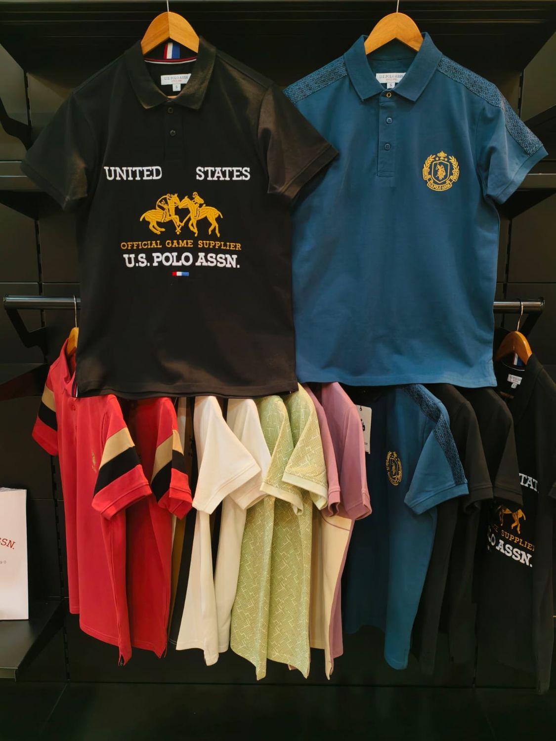 US POLO Premium Quality Collar Neck Half Sleeve Men&#39;s T-shirt - 60 Pc