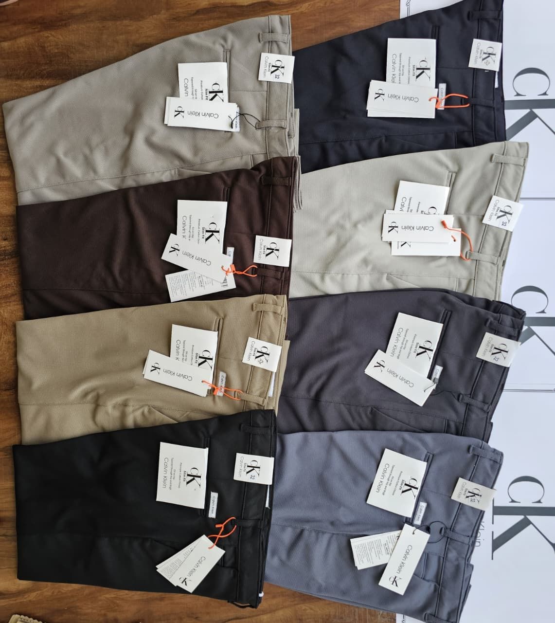 CK Premium Quality Lycra Men&#39;s Formal Pant - 45 Pc